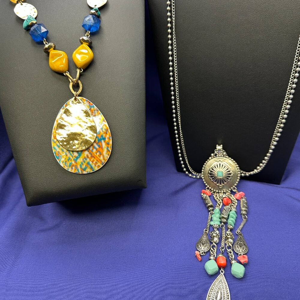 Set:  2 Ruby Rd. Colorful Necklaces - Picture 5 of 15